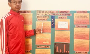 Youth Ambassador Ganesh Kumar’s Vision for the war against Plastic: Biodegradable Straws!